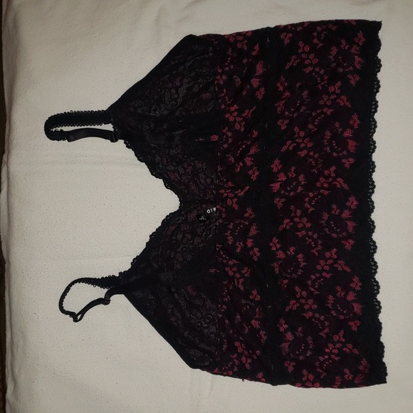 ❄❄Torrid Floral Lace Mesh Bra Top Size 3❄❄ - Picture 3 of 4